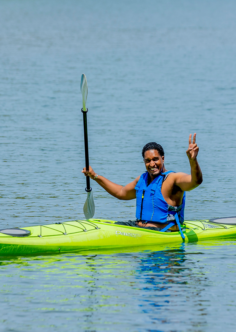 Kayaking in Rwanda